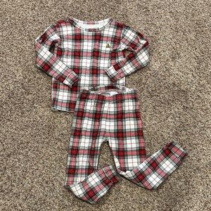 🎄🎅 GAP Kids Plaid Pajama Set in Red and White